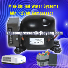 Remplacer le BD35f compresseur congélateur 12v petit climatiseur portatif voiture climatiseur mini climatiseur split